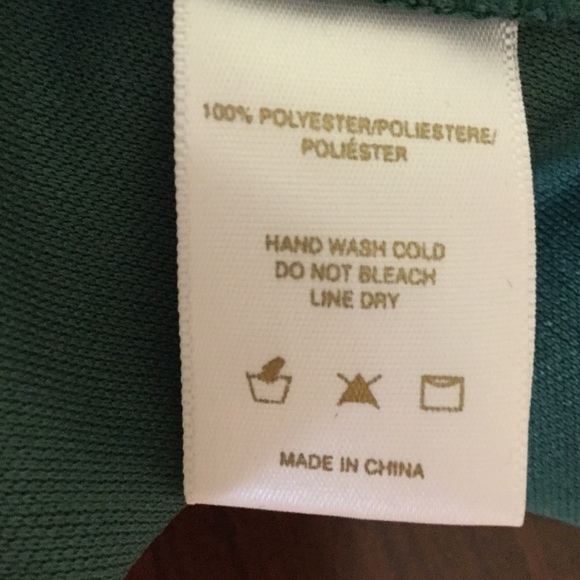 Anthropologie Green on Green Short Sleeved Top - Picture 7 of 8